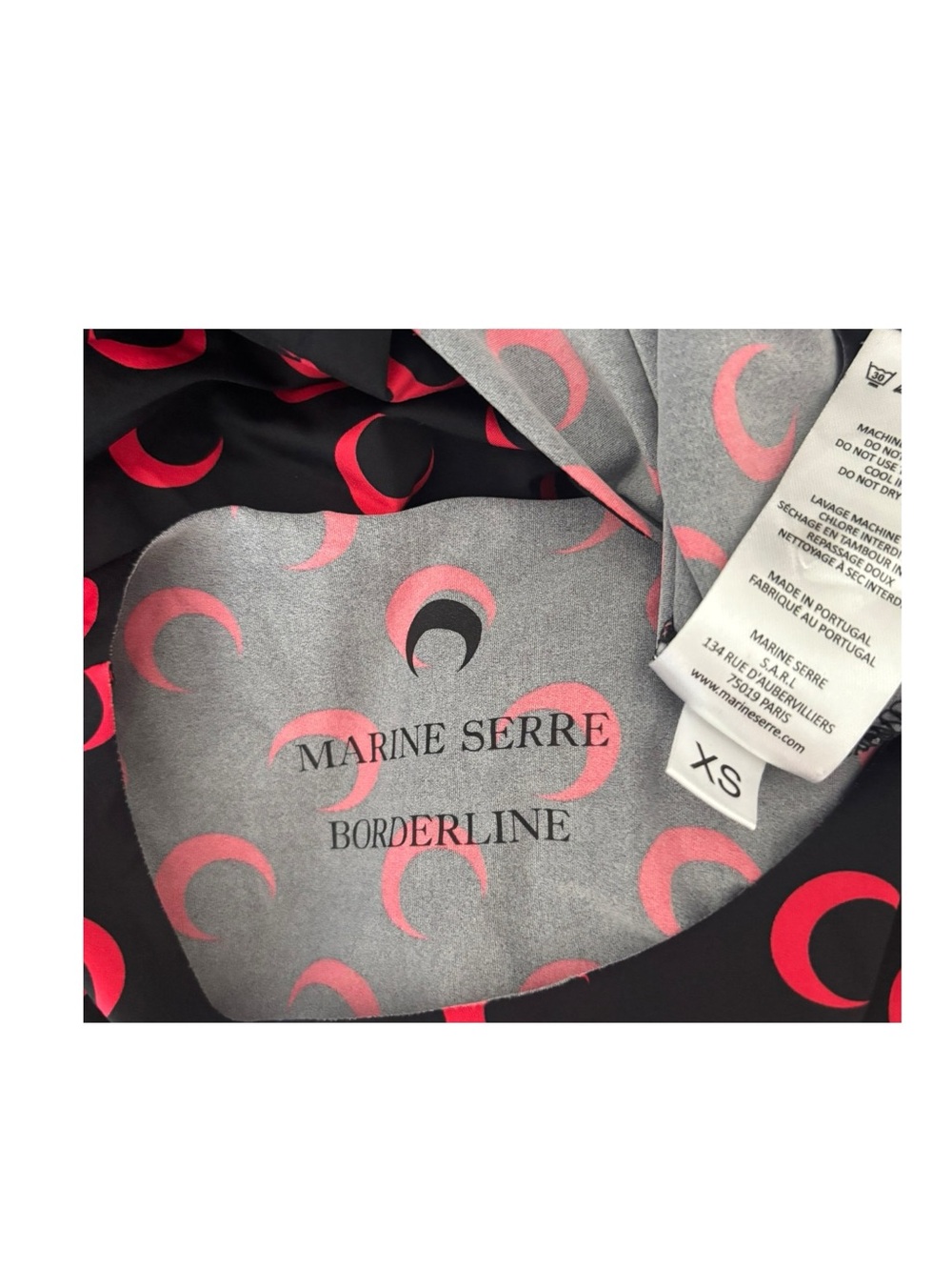 Marine Serre Moon Jersey Second Skin T-Shirt - Picture 4 of 4